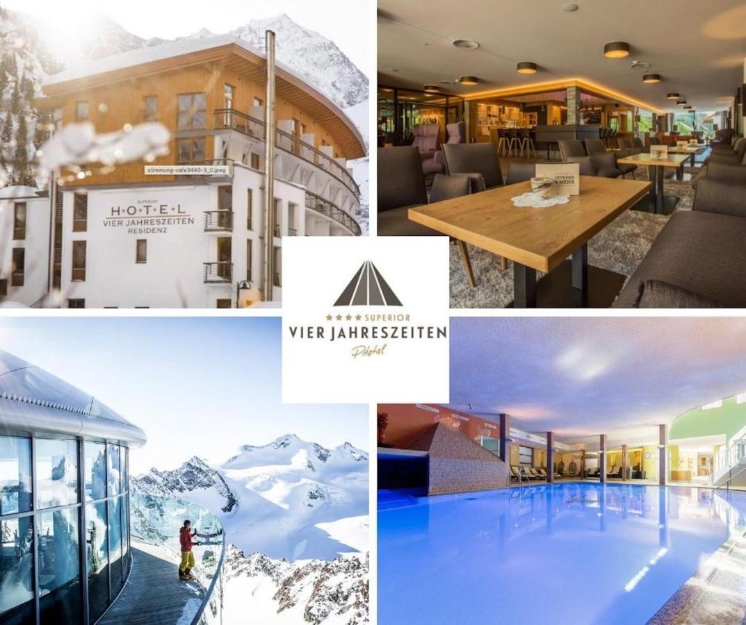 Hotel Vier Jahreszeiten Sankt Leonhard im Pitztal Exterior photo