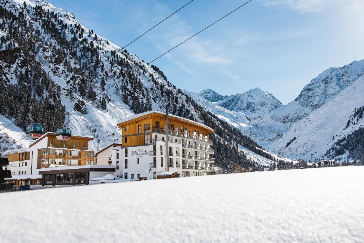 Hotel Vier Jahreszeiten Sankt Leonhard im Pitztal Exterior photo